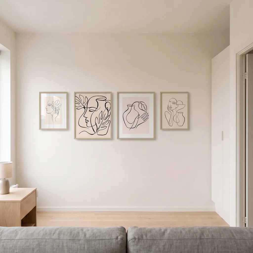 Galeria ścienna — Cocteau-line II