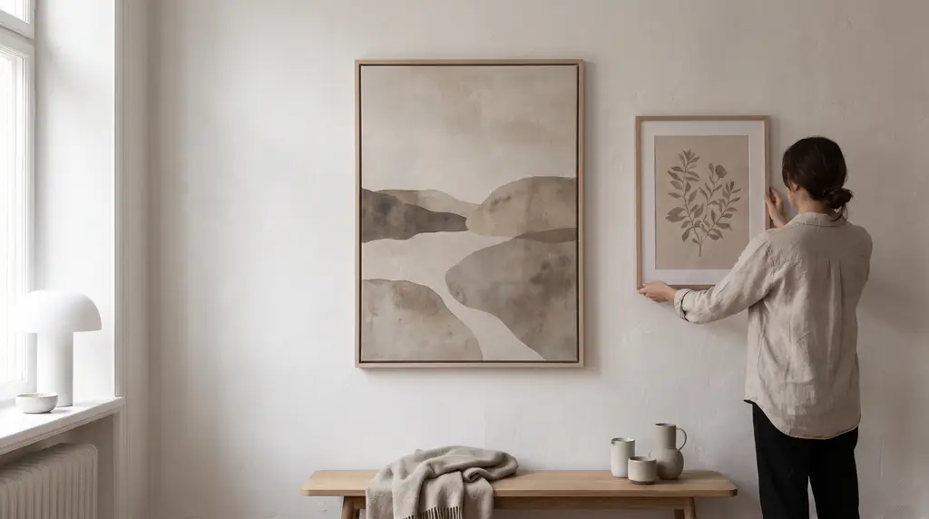 Wie wählt man ein zweites Bild passend zum vorhandenen Wandbild aus?