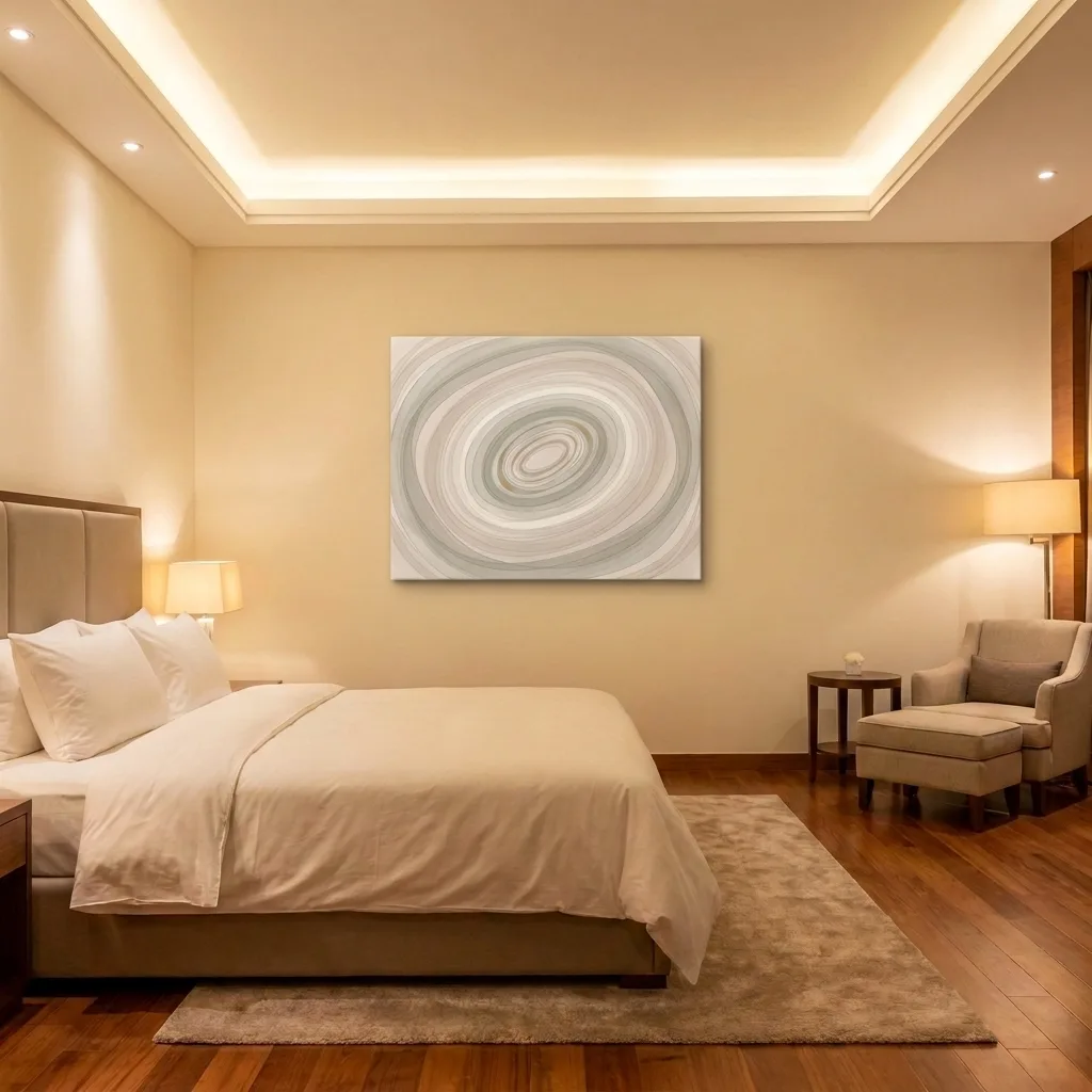 Zarte Ellipsen — im Interieur