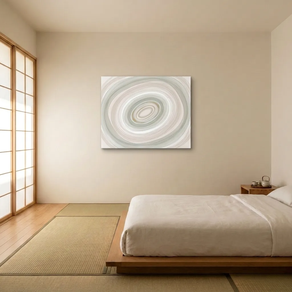 Zarte Ellipsen — im Interieur