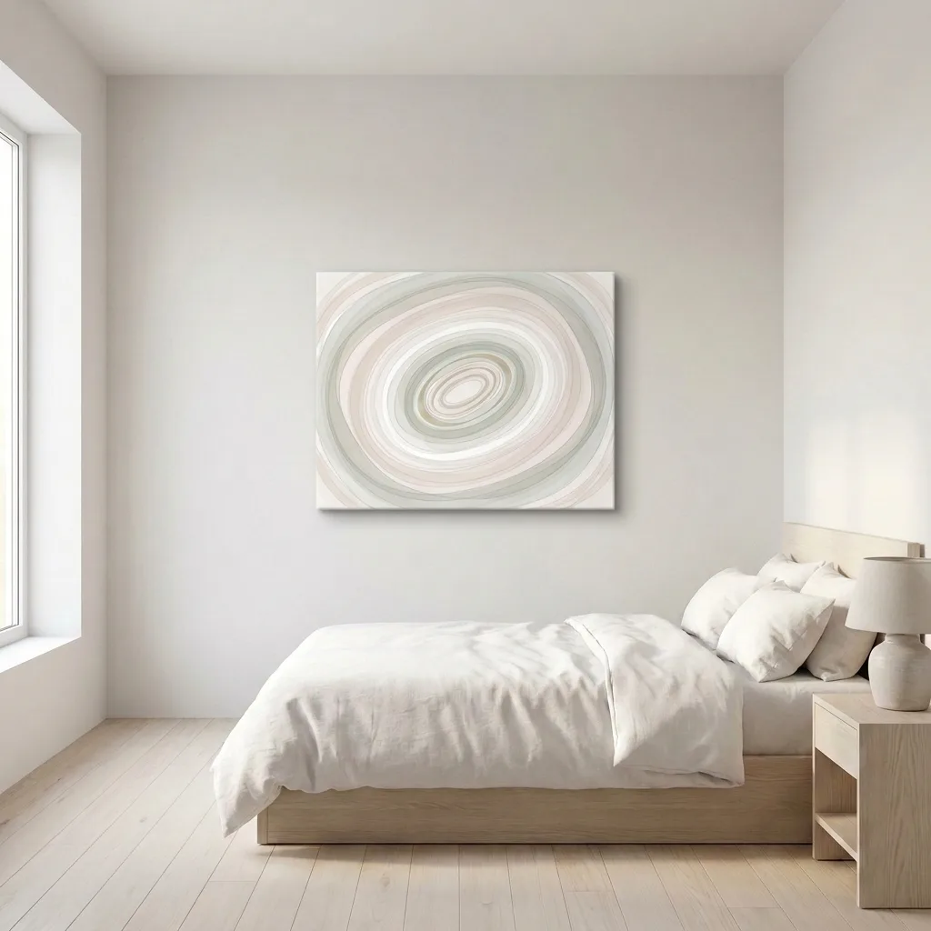 Zarte Ellipsen — im Interieur