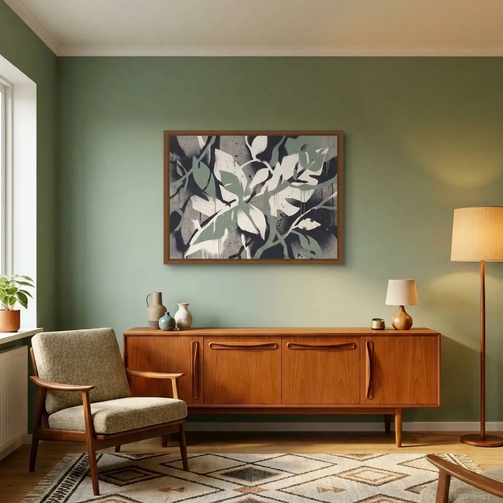 Salbei Schatten — im Interieur
