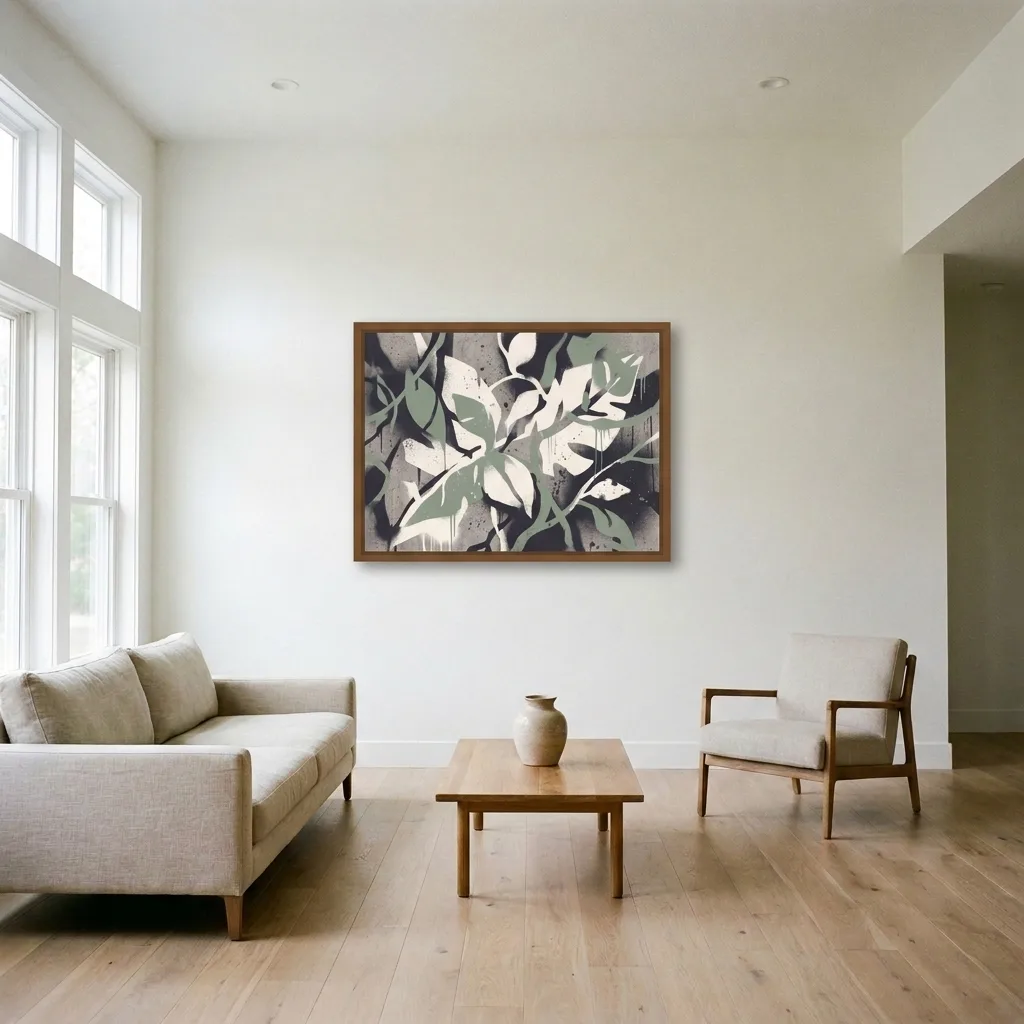 Salbei Schatten — im Interieur