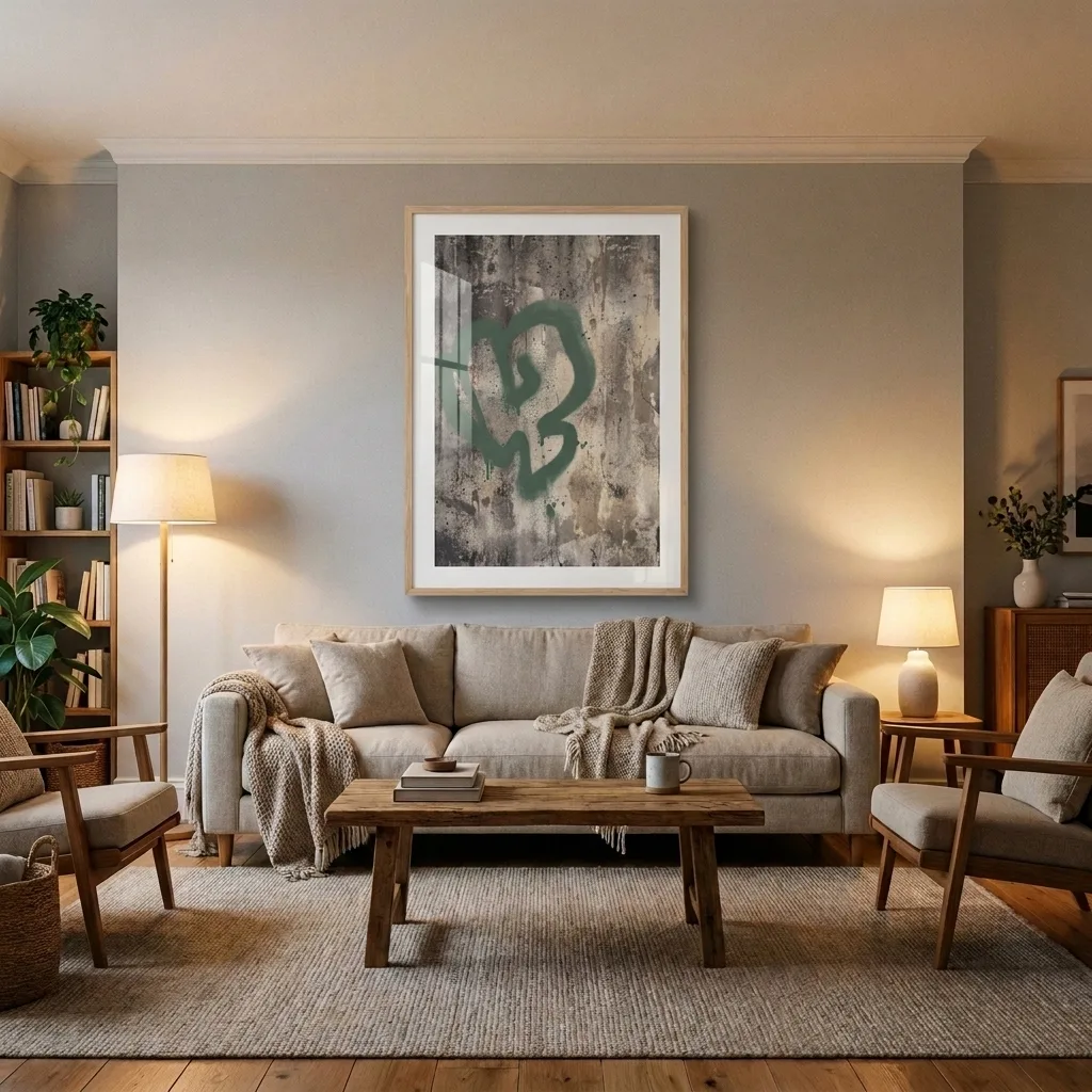 Salbei Herz — im Interieur