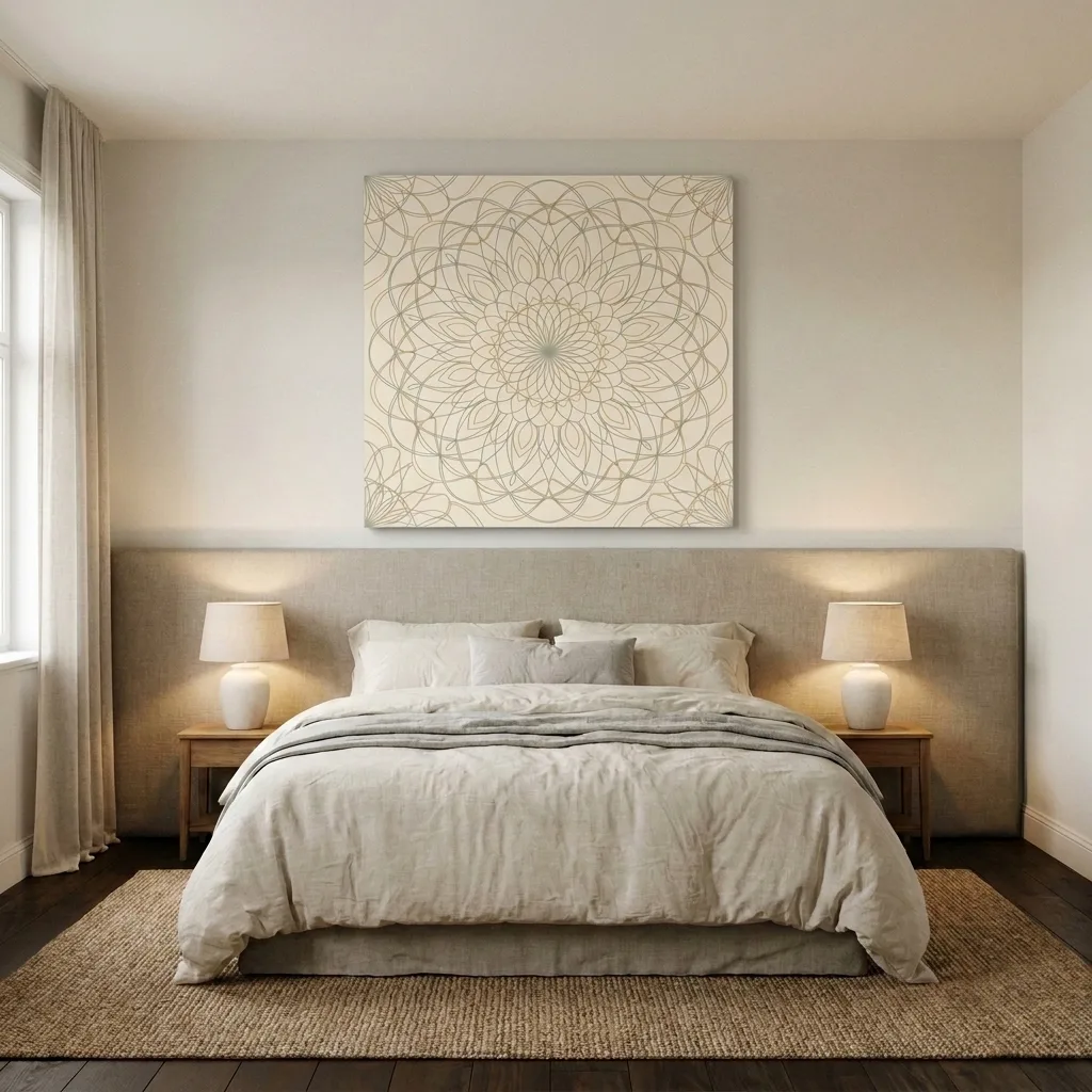 Harmonie der Linien — im Interieur
