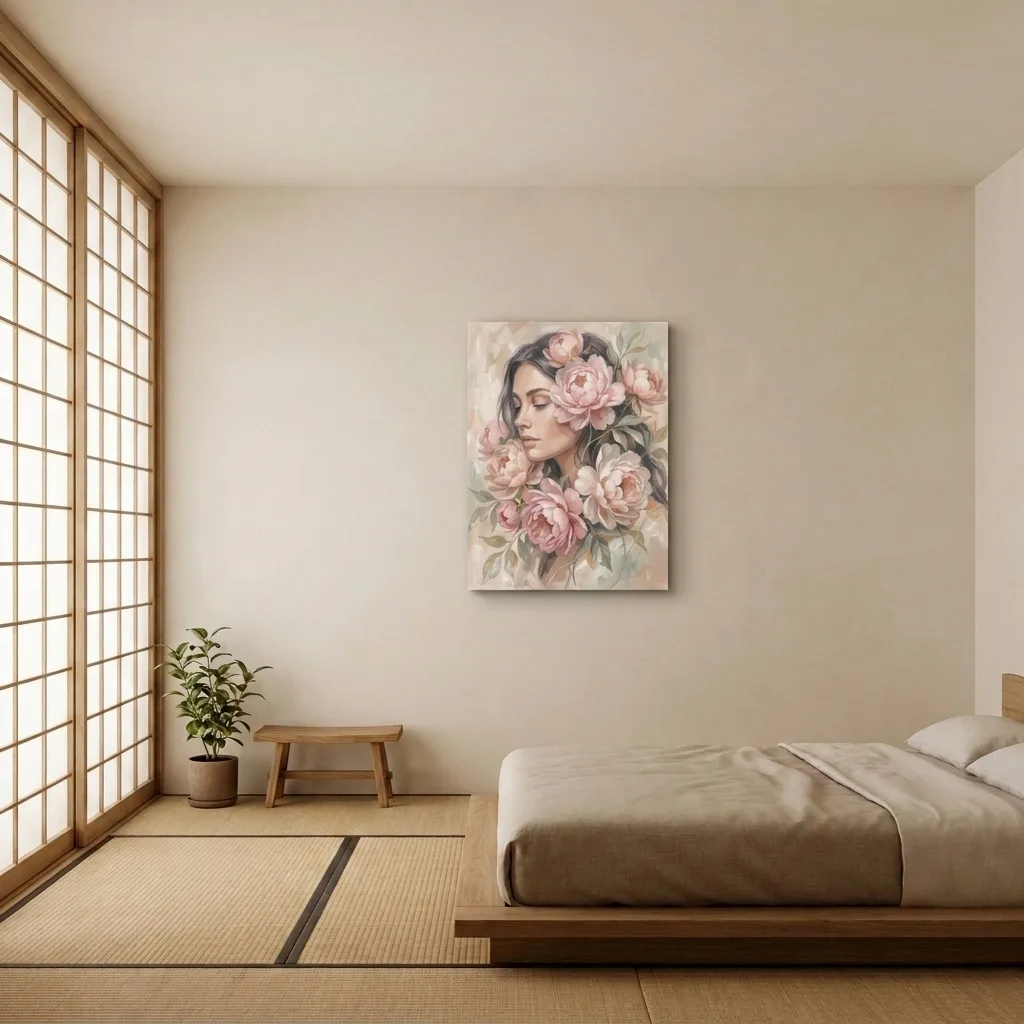 Traum in Pfingstrosen — im Interieur