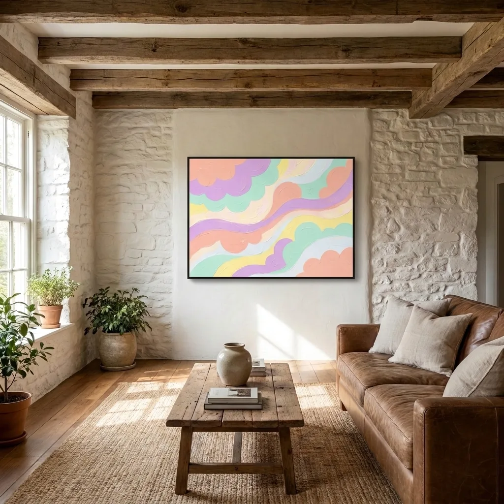Pastel Dream — in a room