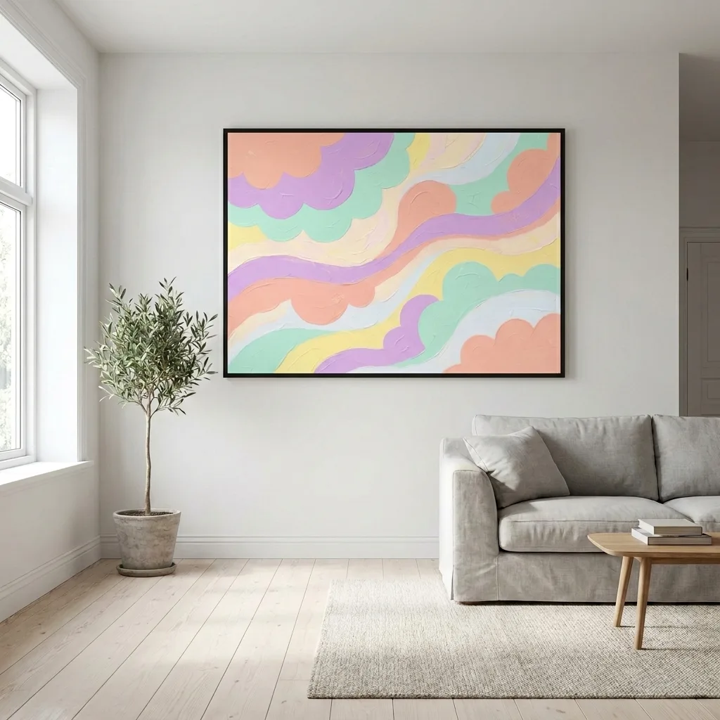 Pastel Dream — in a room
