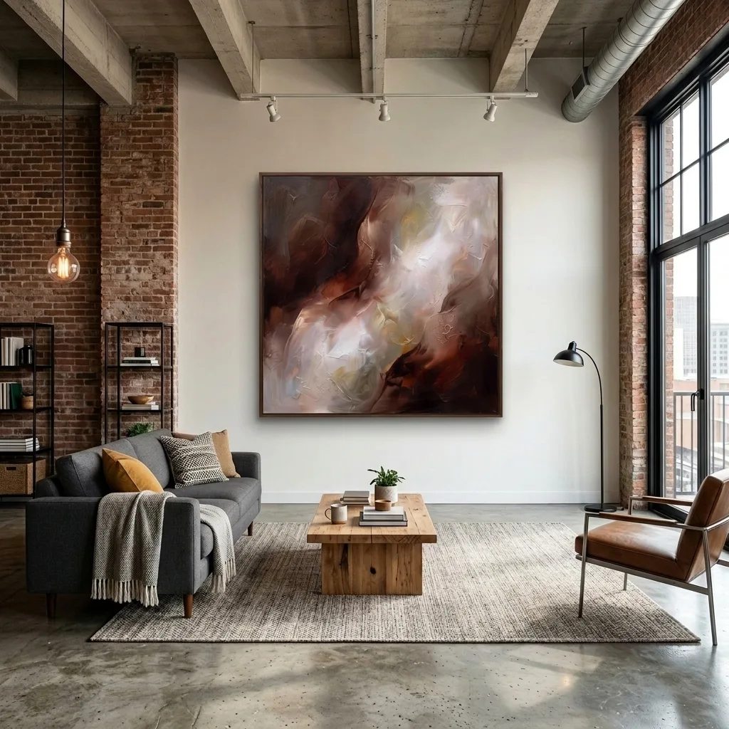 Chiaroscuro of the Earth — in a room