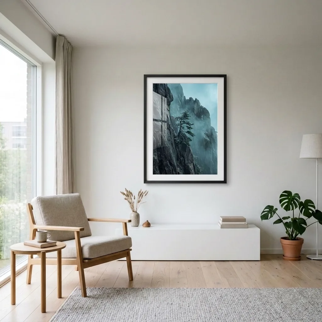 The Silence of the Rocks — in a room