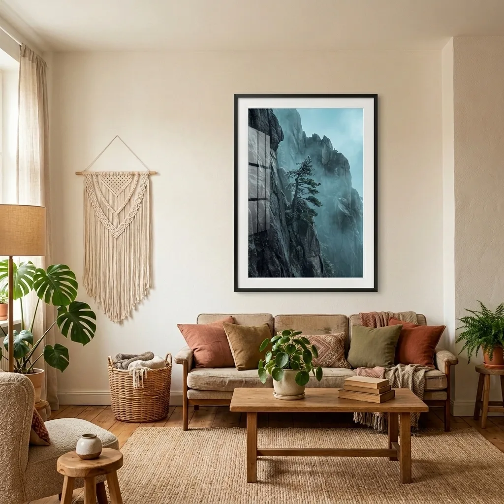 The Silence of the Rocks — in a room