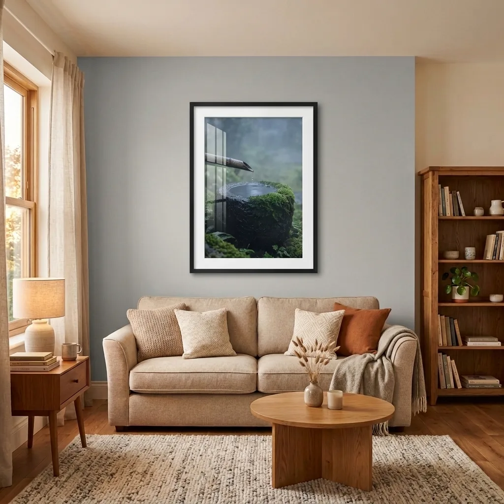 Tropfen der Ruhe — im Interieur