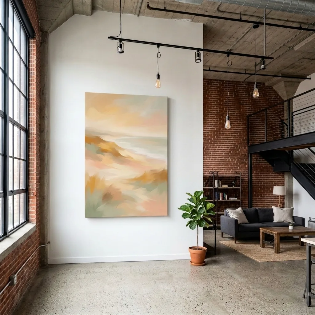 Pastellfarbene Küste — im Interieur