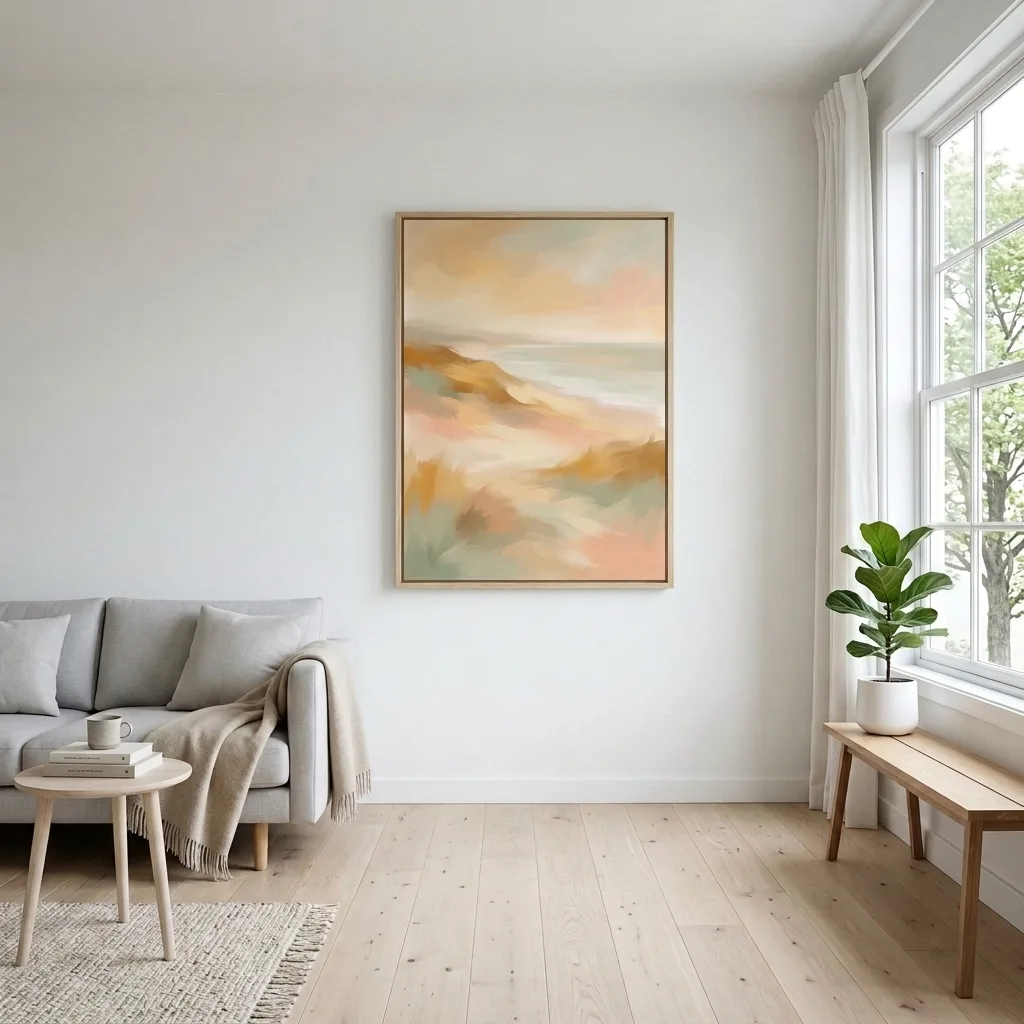 Pastellfarbene Küste — im Interieur