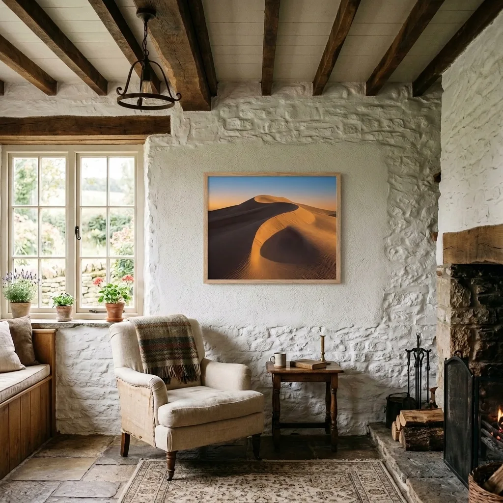 Desert Silence — in a room