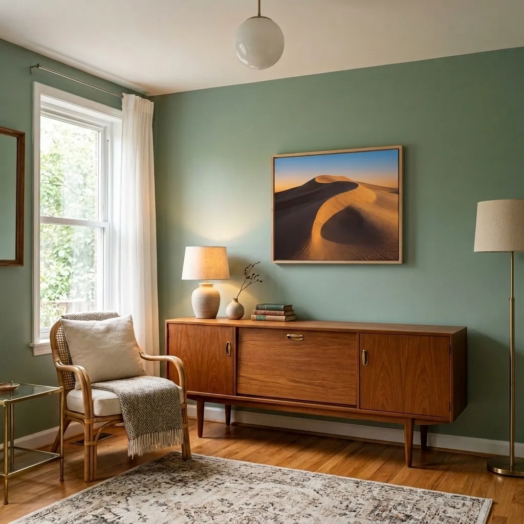 Desert Silence — in a room