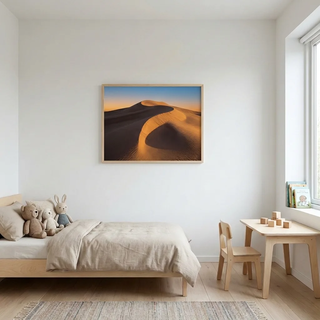 Desert Silence — in a room