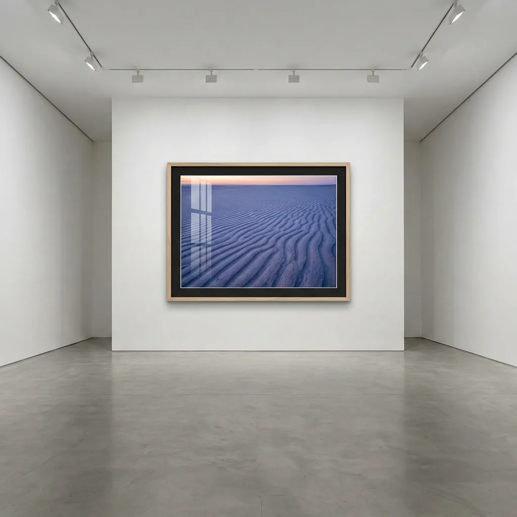Blue Dunes — in a room