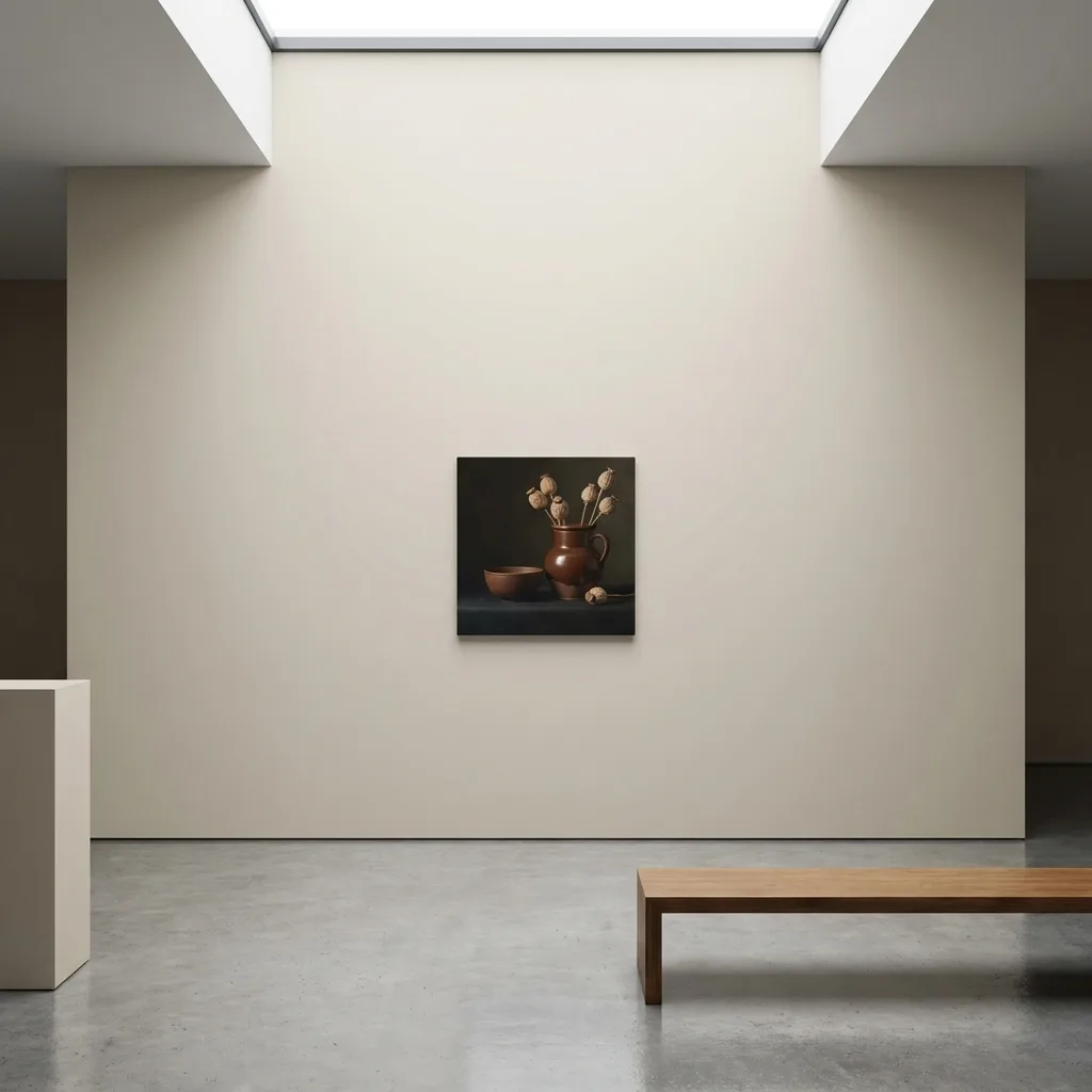 Tranquility of matter — in a room