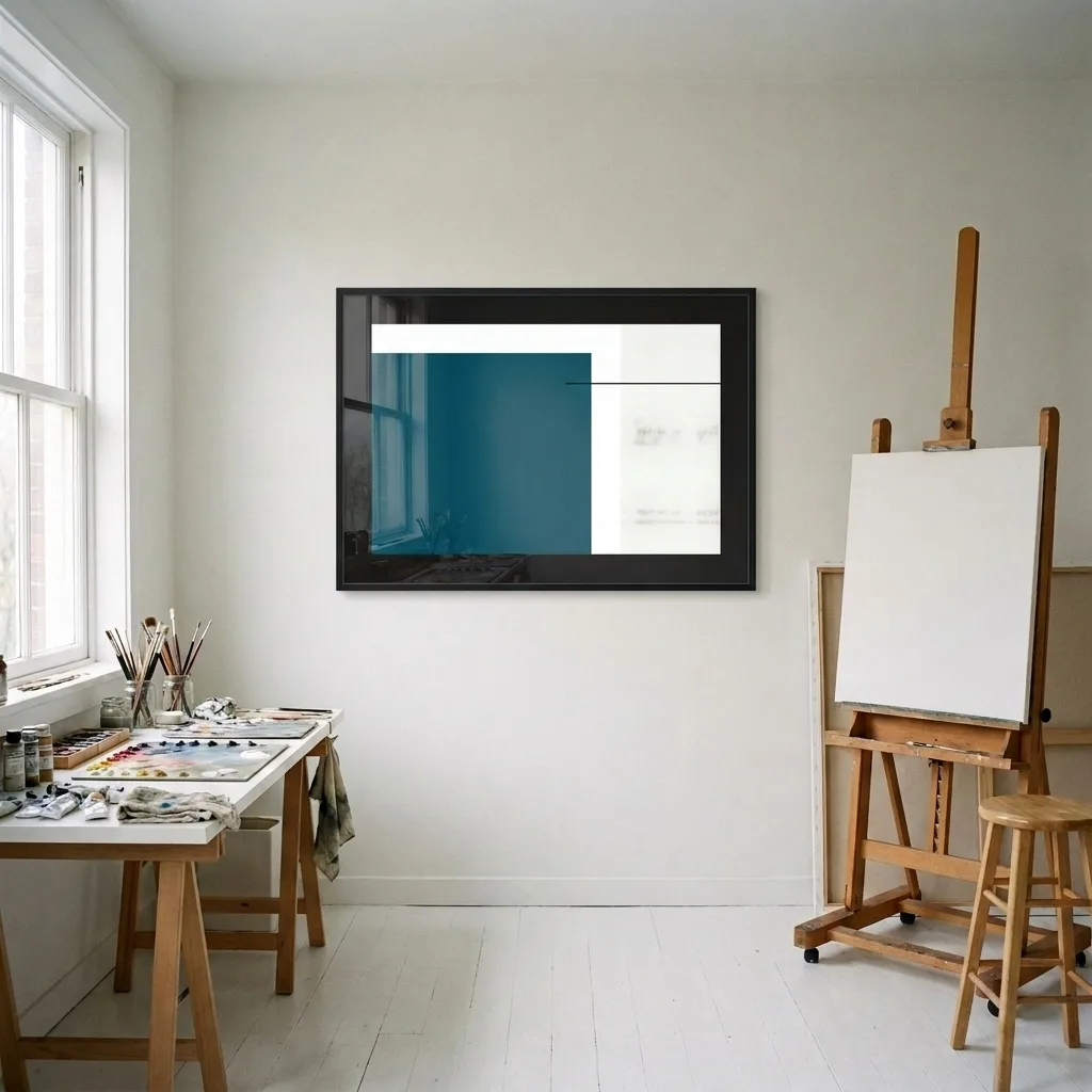 Gitter der Stille — im Interieur
