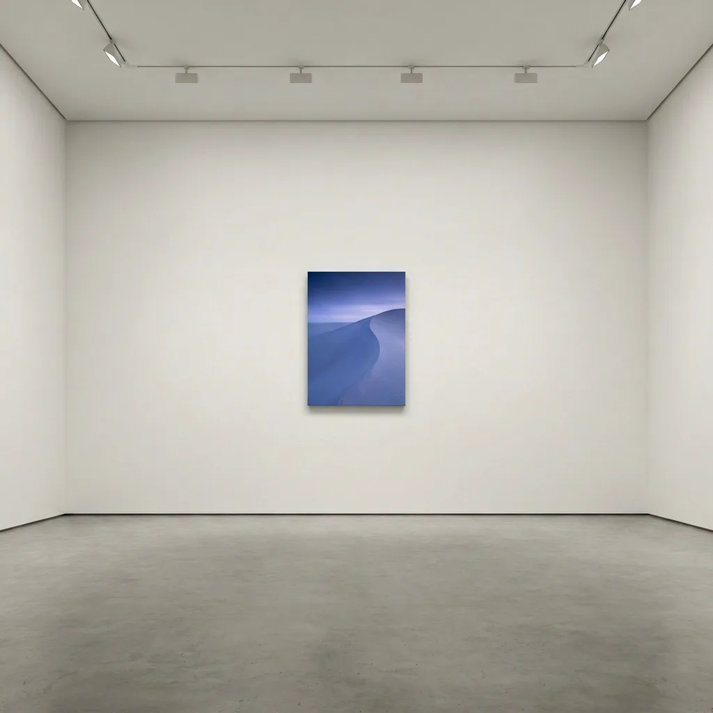 Blue Silence — in a room