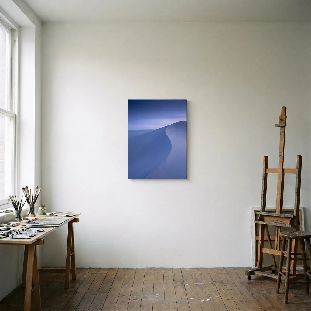 Blue Silence — in a room