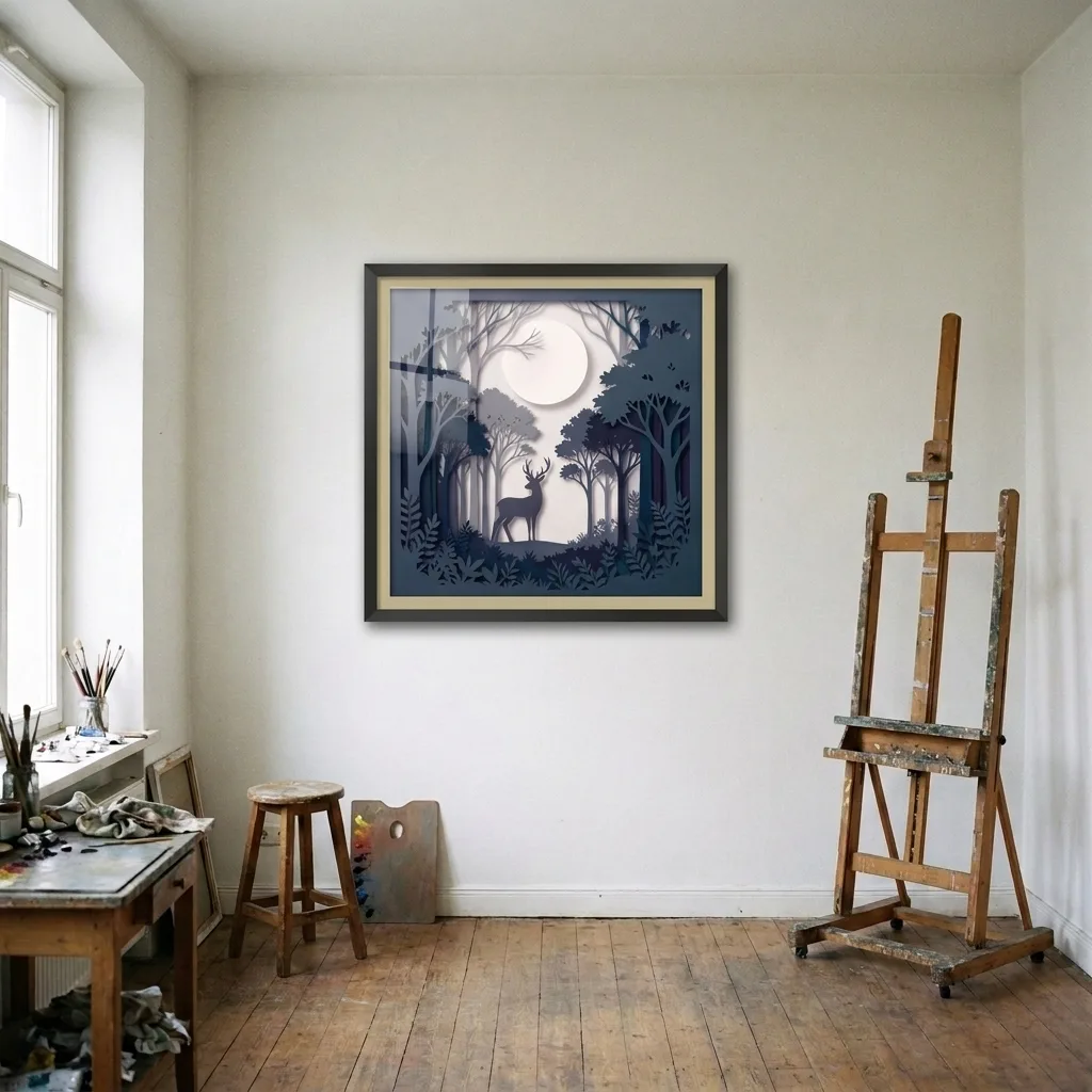 Mondwald — im Interieur