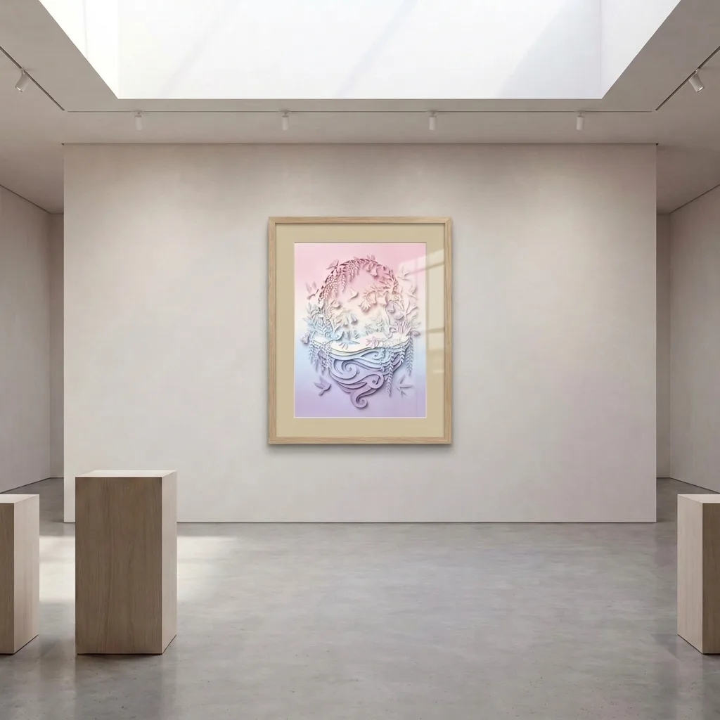 Paper Garden — in a room
