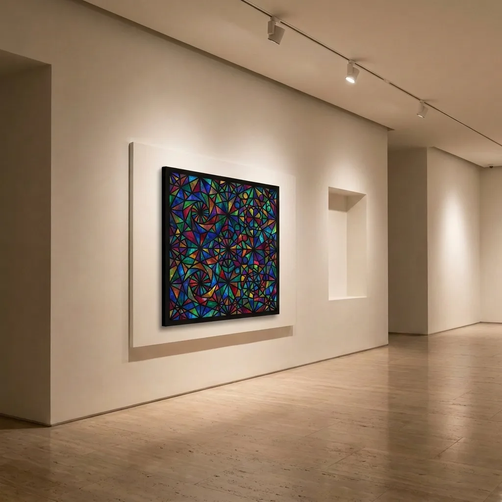 Геометричний калейдоскоп — в інтер’єрі