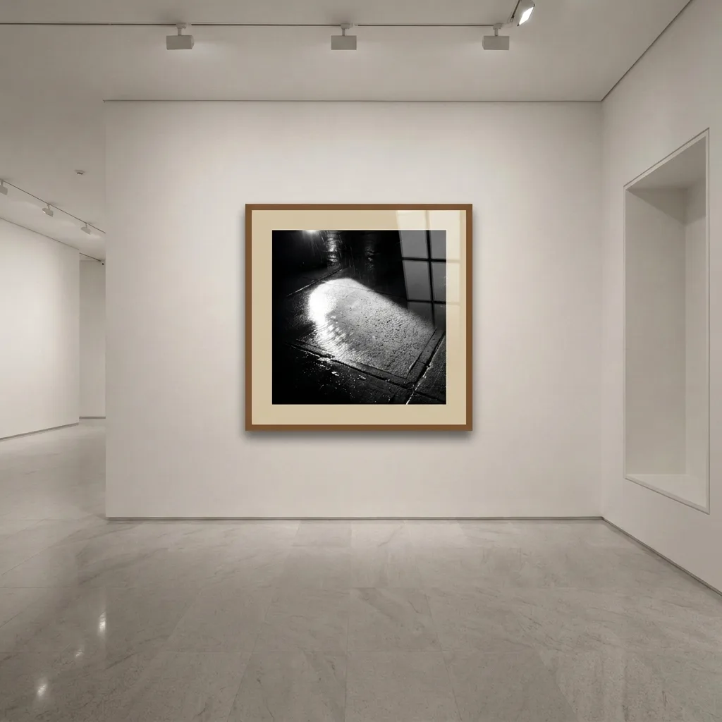 Glanz im Regen — im Interieur