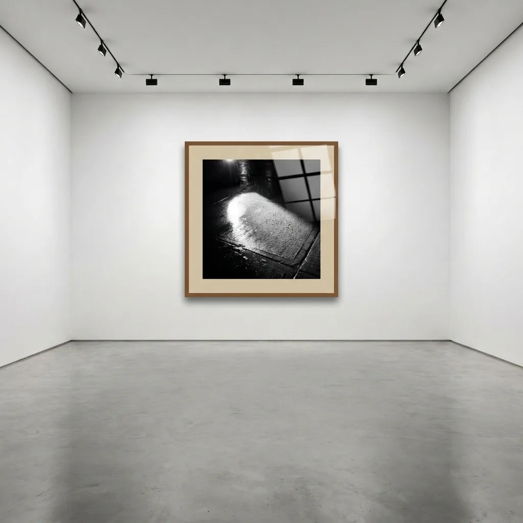 Glanz im Regen — im Interieur