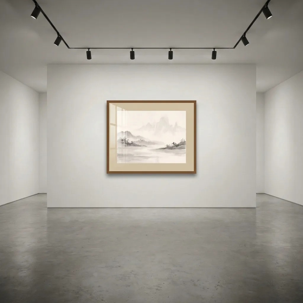 Landschaft der Stille — im Interieur