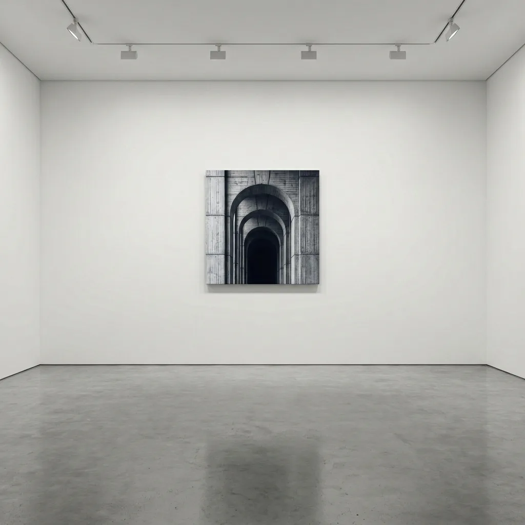 Monumental Silence — in a room