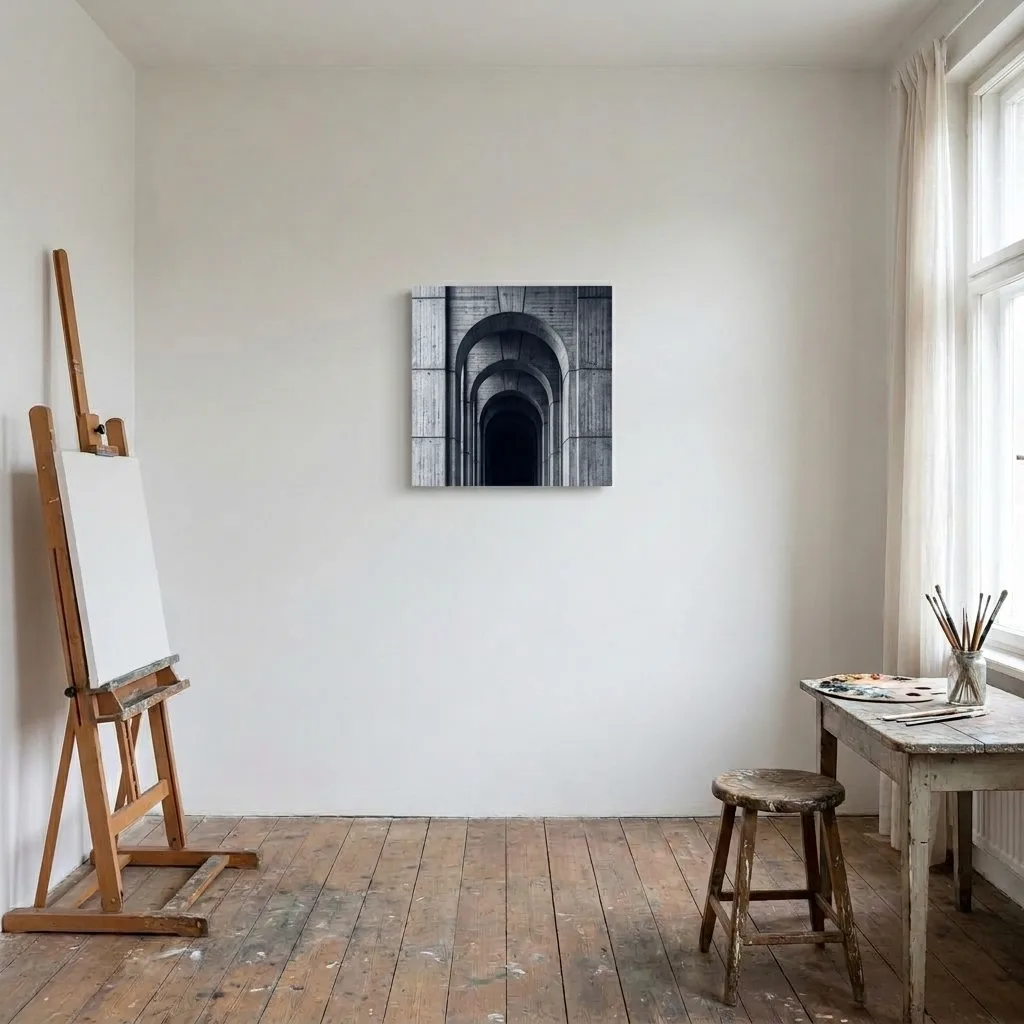 Monumental Silence — in a room