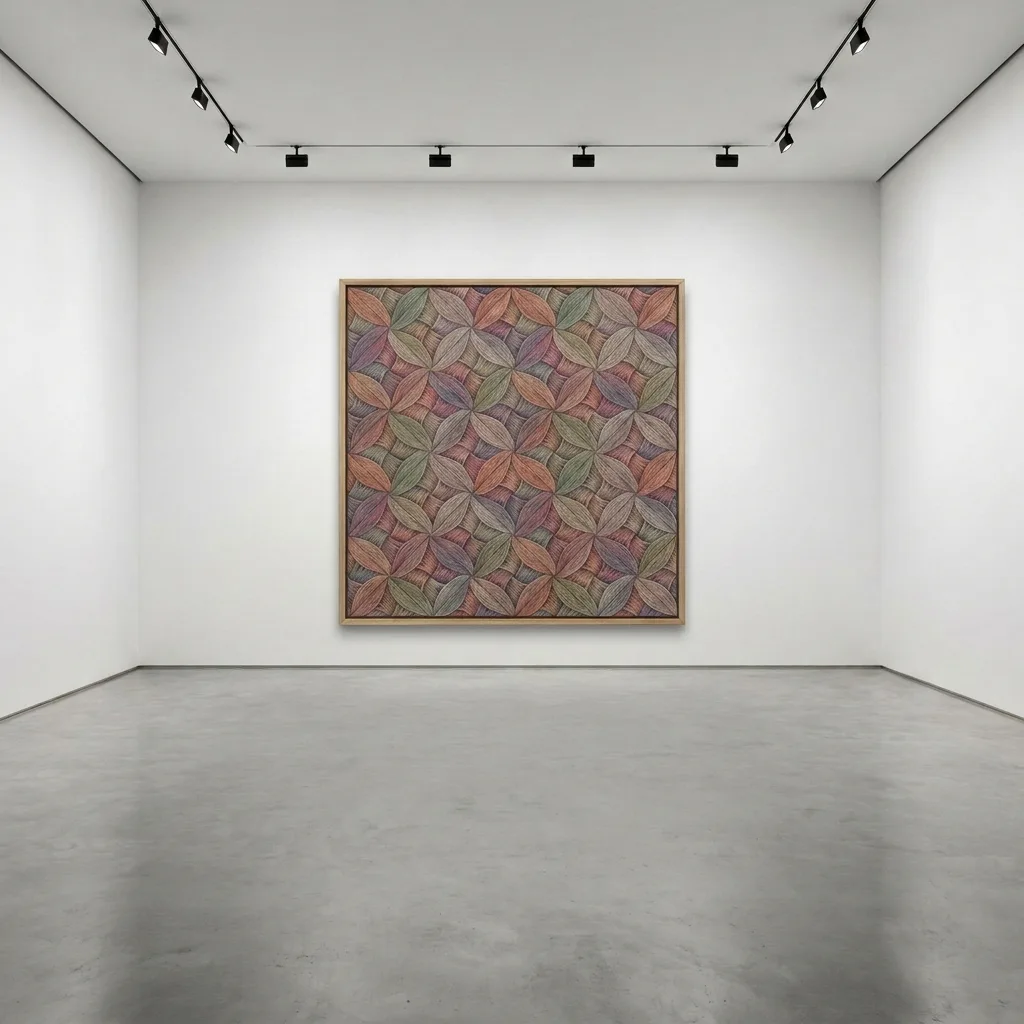 Woven Harmony — in a room