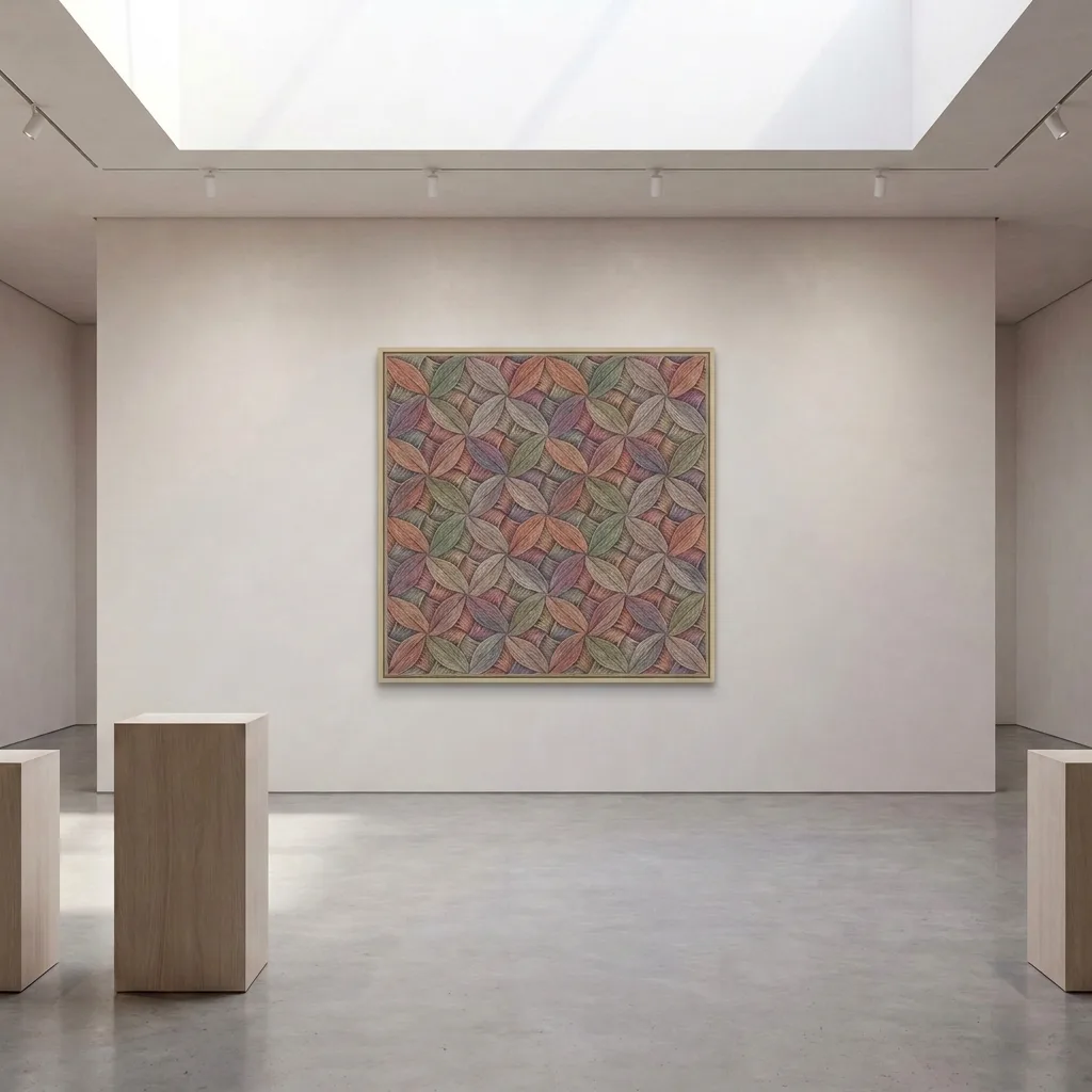 Woven Harmony — in a room