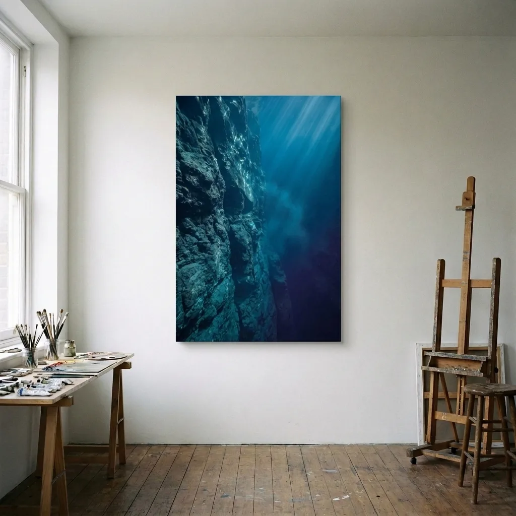 Licht in den Tiefen moos — im Interieur