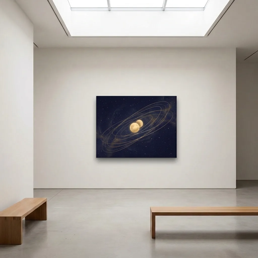 Kosmischer Tanz — im Interieur
