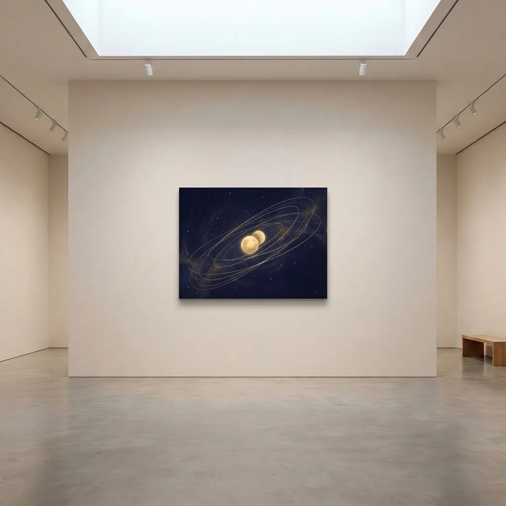 Kosmischer Tanz — im Interieur