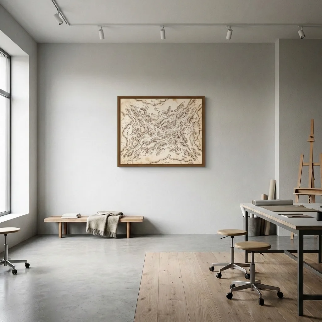 Cartography of Dreams — in a room