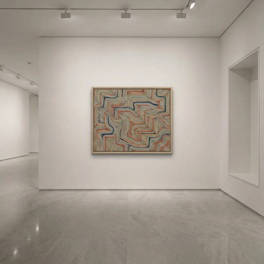 Labyrinth of Weaves — in a room