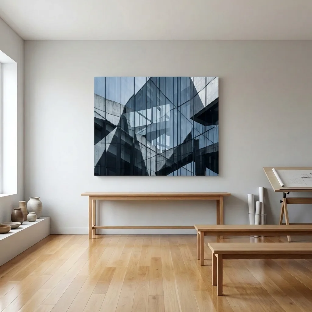 Illusion des Raumes — im Interieur
