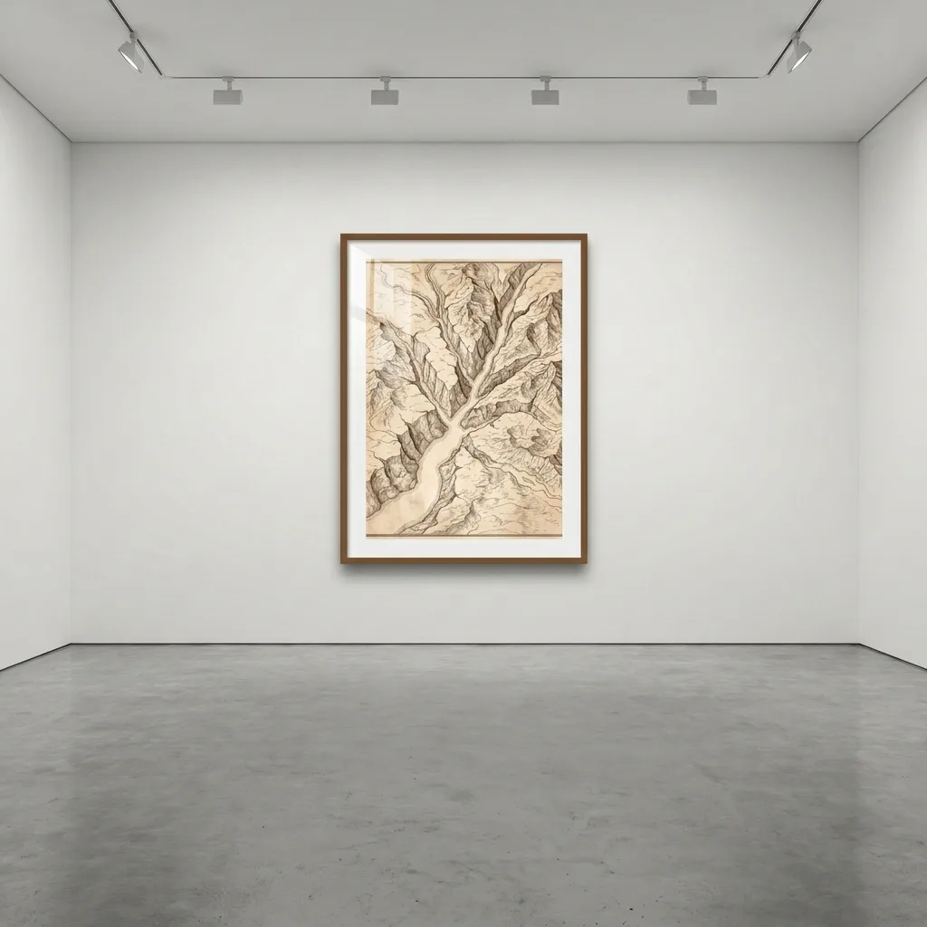 Anatomy of a Landscape — in a room
