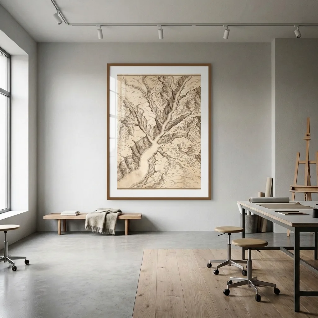 Anatomy of a Landscape — in a room