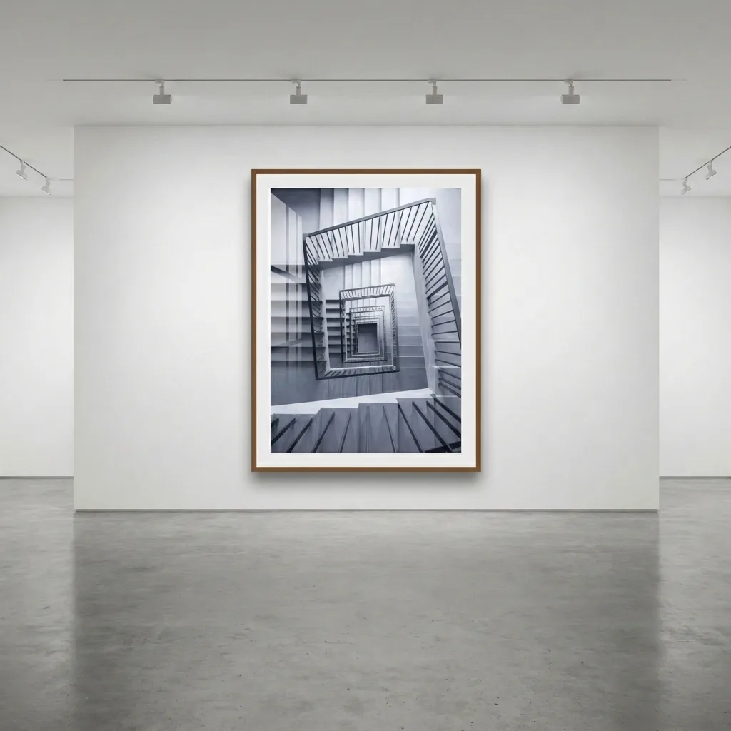 Geometrie der Tiefe — im Interieur
