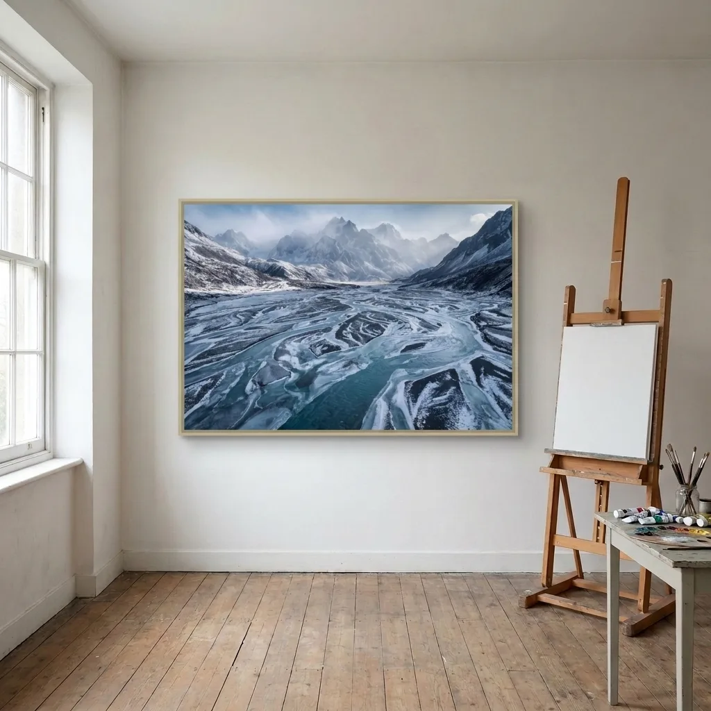 Atem des Gletschers tal — im Interieur