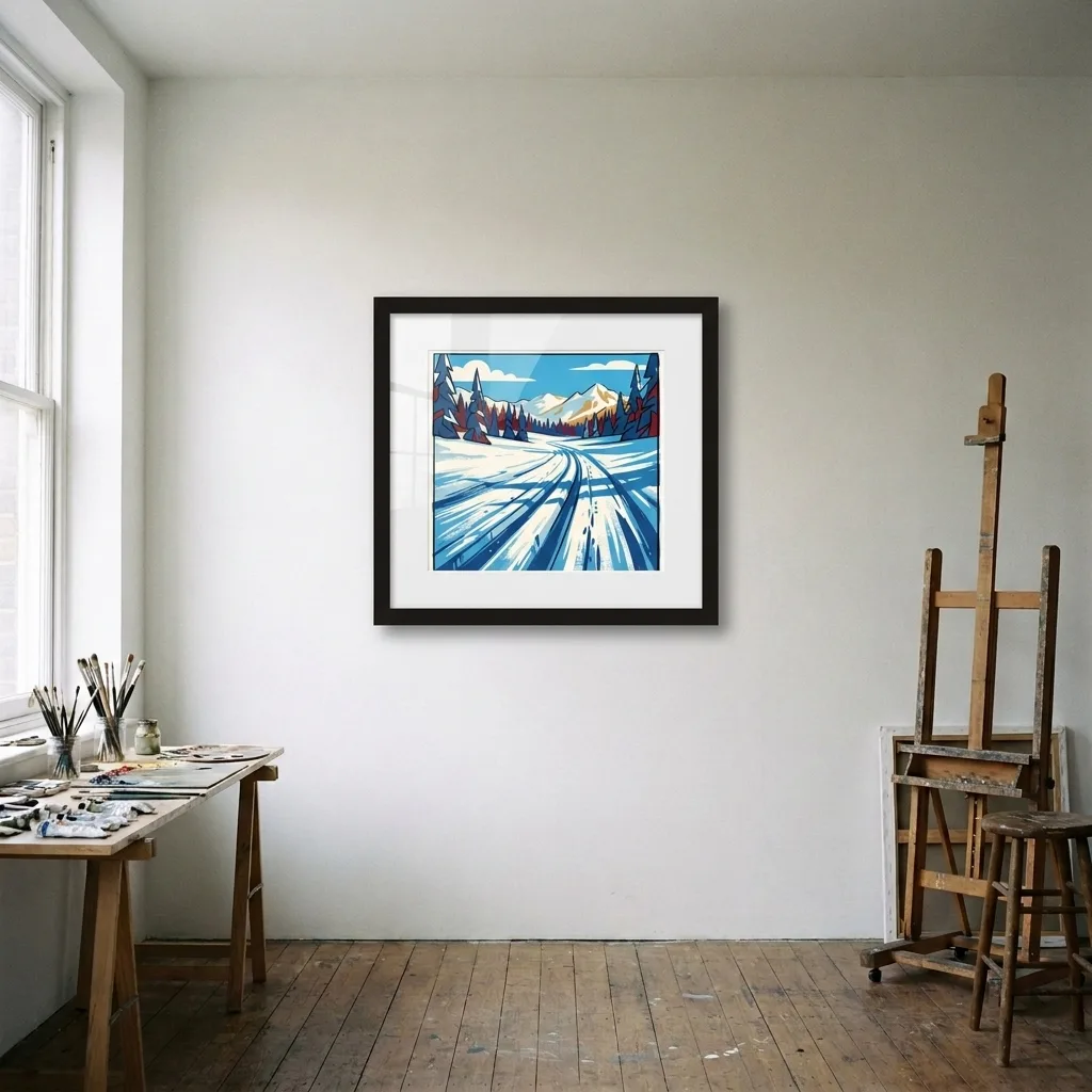 Winterpfad tal — im Interieur
