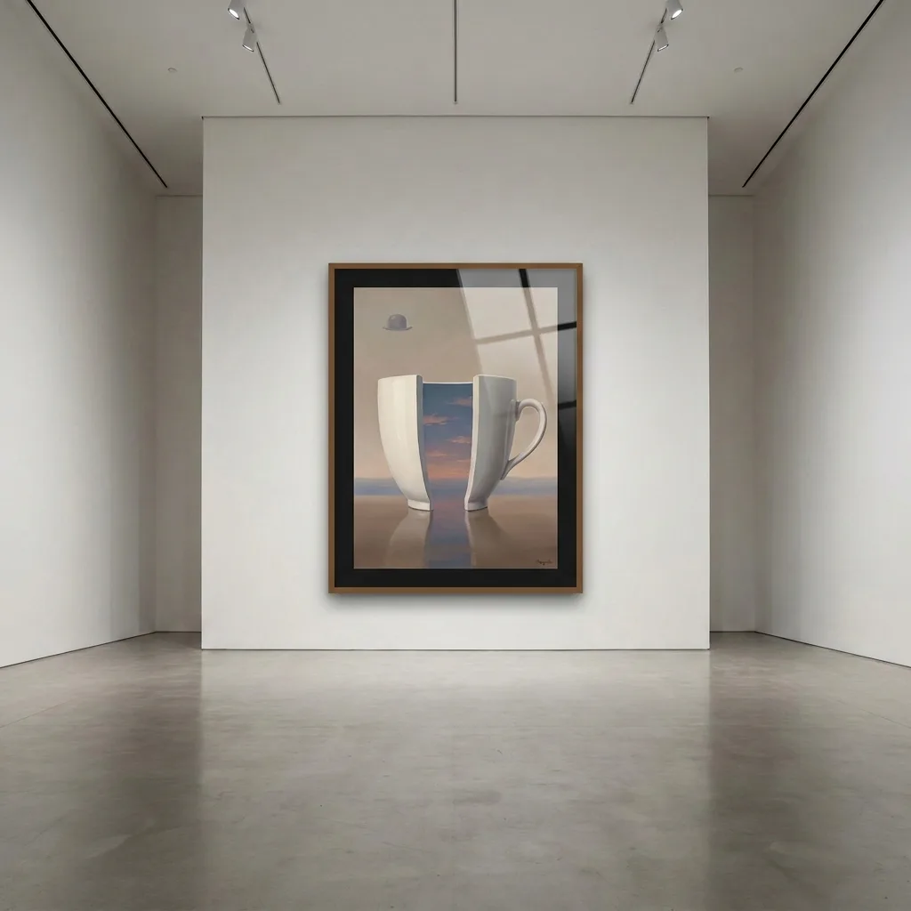 Pejzaż w filiżance — we wnętrzu