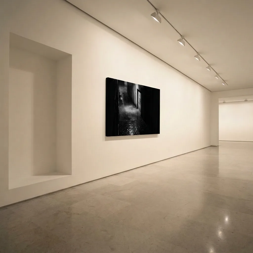 Nächtliche Gasse — im Interieur