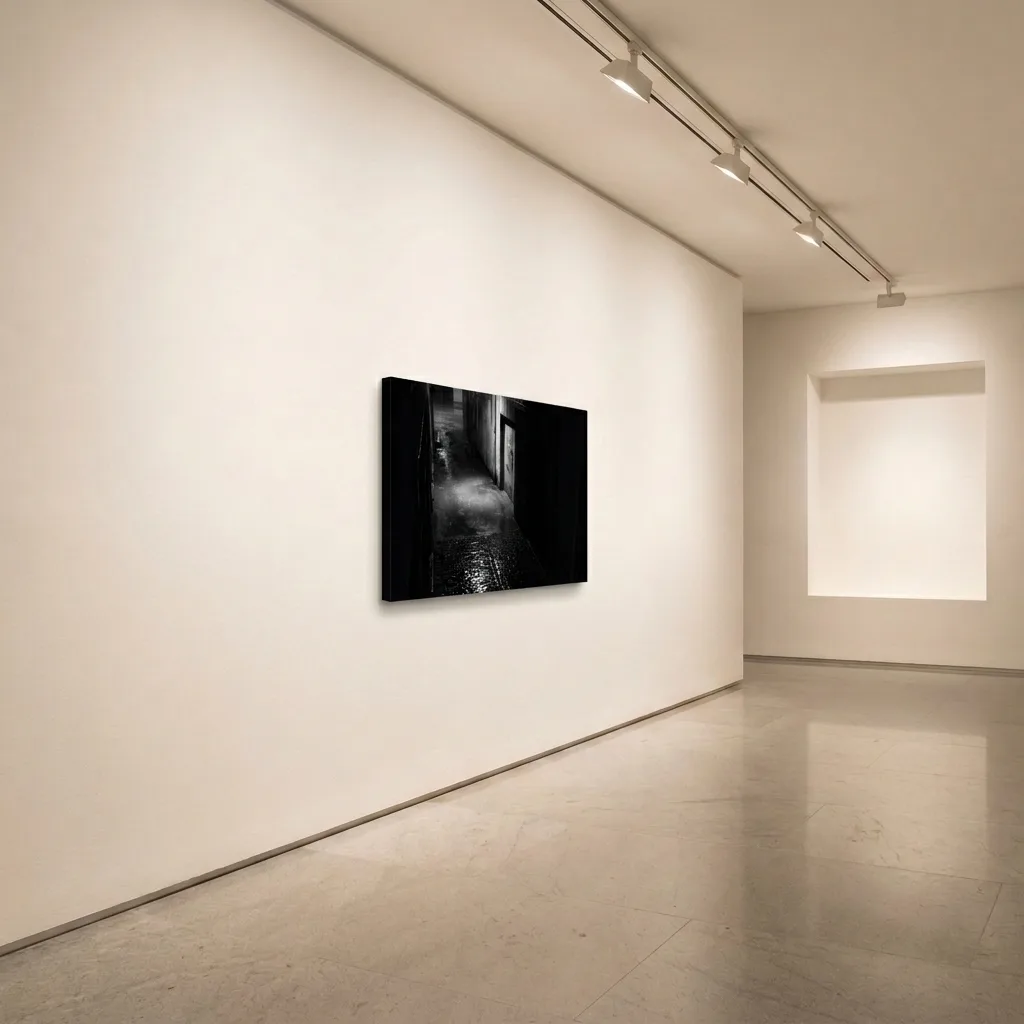 Nächtliche Gasse — im Interieur